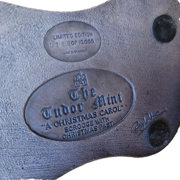The Tudor Mint  LTD ED A Christmas Carol Solid Pewter Figurine Limited Edition - Picture 8 of 9